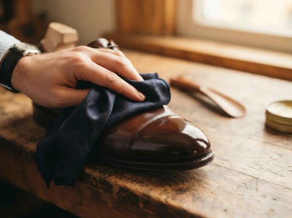 Cómo limpiar zapatos y botas de piel paso a paso - detalle 1 Cómo limpiar zapatos y botas de piel paso a paso - detalle 1
