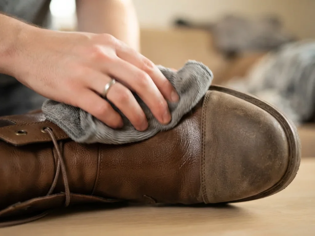 Cómo limpiar zapatos de cuero sintético o polipiel - detalle 2 Cómo limpiar zapatos de cuero sintético o polipiel - detalle 2