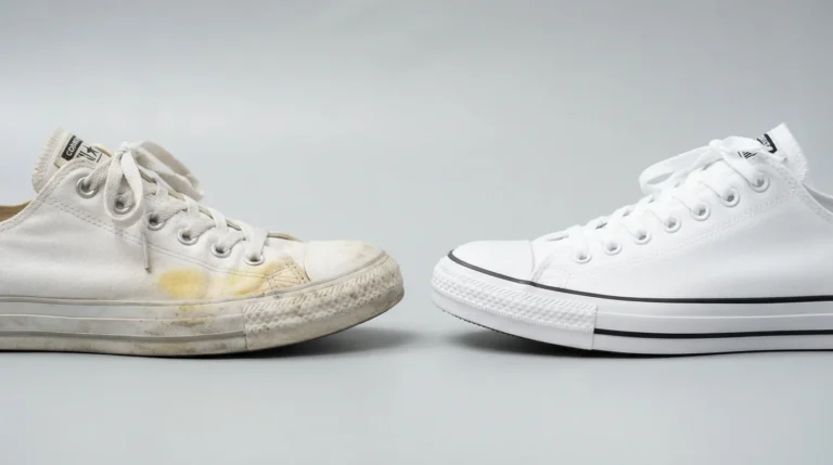 Cómo Quitar Manchas Amarillas de los Tenis Blancos de Tela