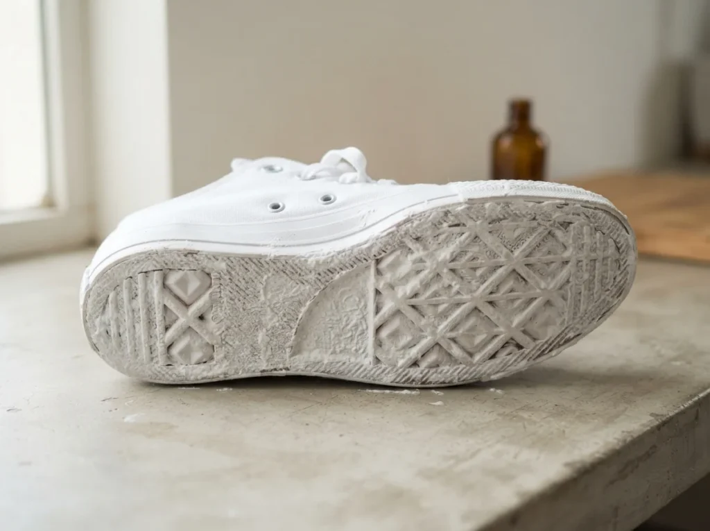 Cómo Limpiar la Suela de las Zapatillas para que Quede Blanca - detalle 2