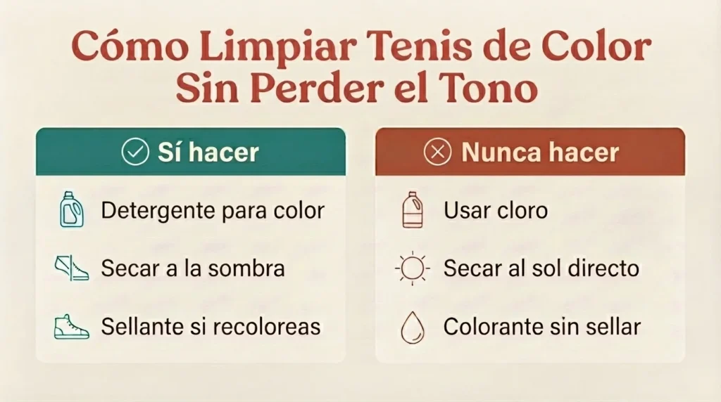 como limpiar los tenis de color como limpiar los tenis de color