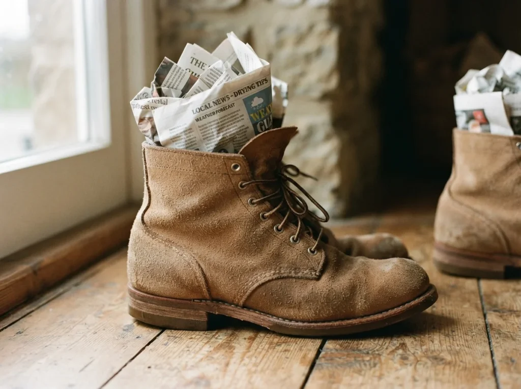 Cómo limpiar botas de ante - detalle 1