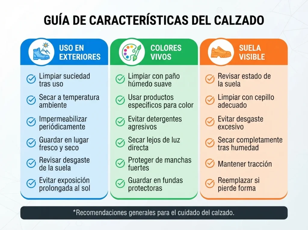Infografía - Cómo cuidar zapatillas de ante Timberland, Nike y Vans Infografía - Cómo cuidar zapatillas de ante Timberland, Nike y Vans